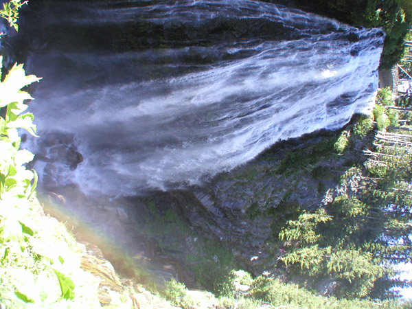 Big Falls & rainbow